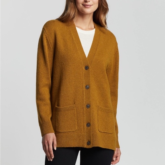 Pendleton Sweaters - PENDELTON WASHABLE 100% SHETLAND WOOL BOYFRIEND CARDIGAN SWEATER MEDIUM EUC
